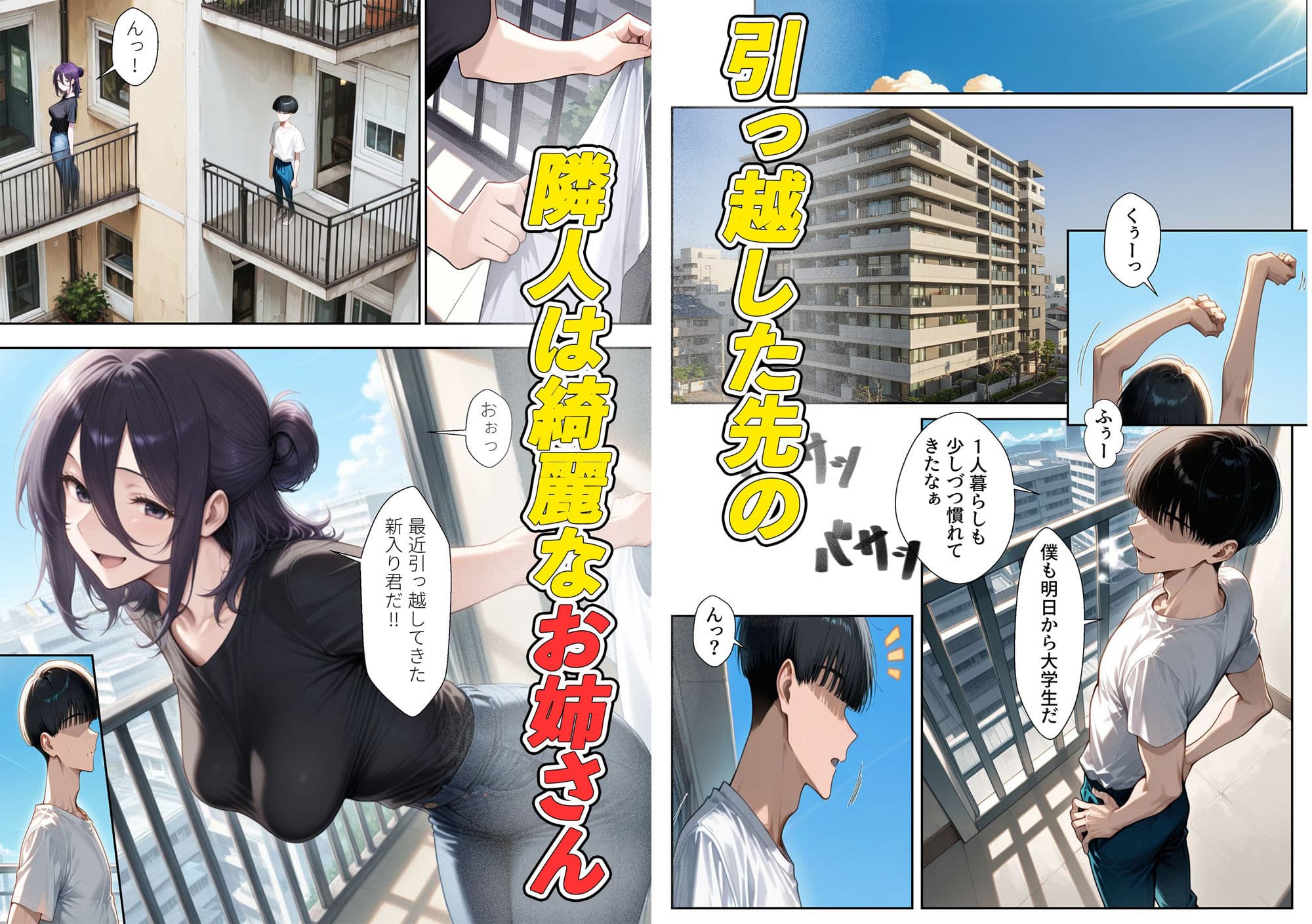 停電の夜に堕ちて サンプル画像 1