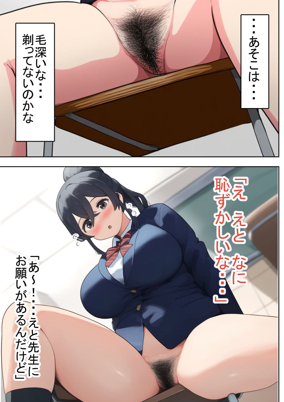 上半身or下半身まるだしの日常 サンプル画像 7