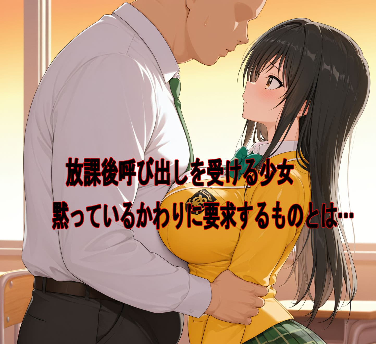 カラダがハレンチすぎるムチムチ風紀委員を絶対に墜とす  PART1 サンプル画像 2