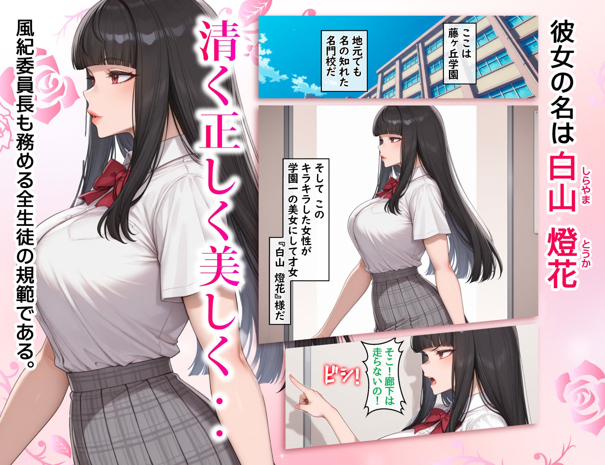 地味な執事の僕が学園一の美女とイチャラブ種付け性活 サンプル画像 1