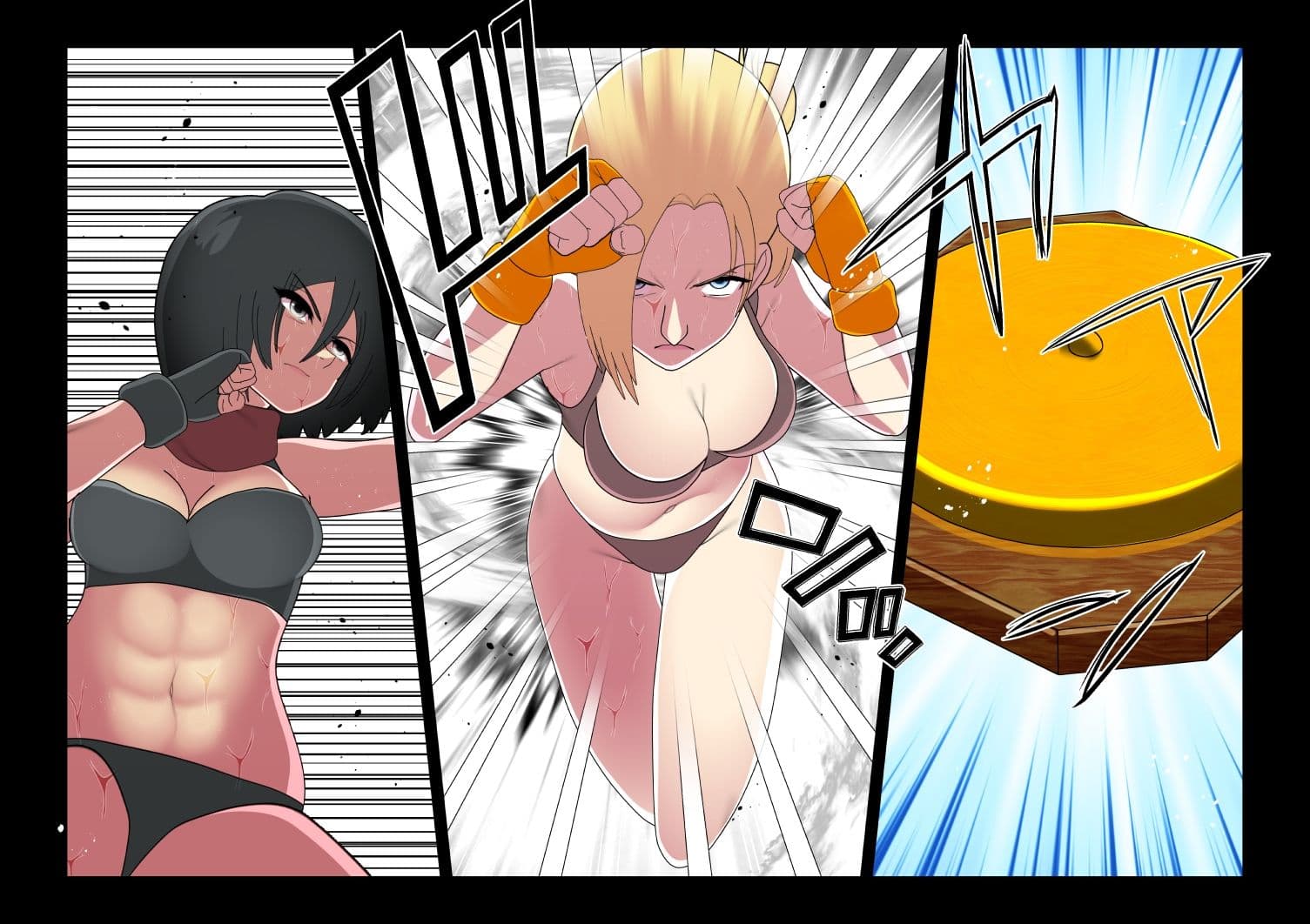 進撃の巨人ミカサVSアニMMA-Round2 サンプル画像 1