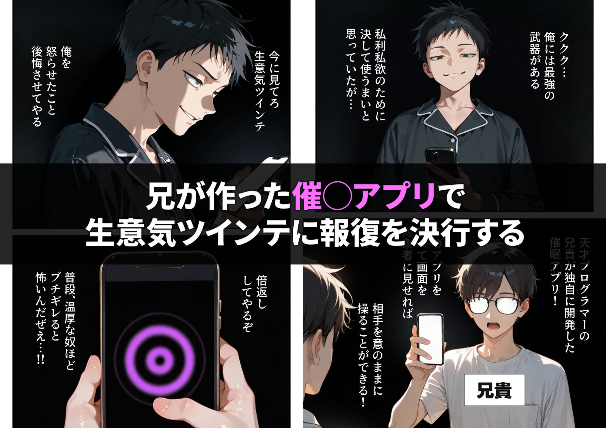 生意気ツインテを催◯アプリで性奴◯にしようとしたら サンプル画像 4