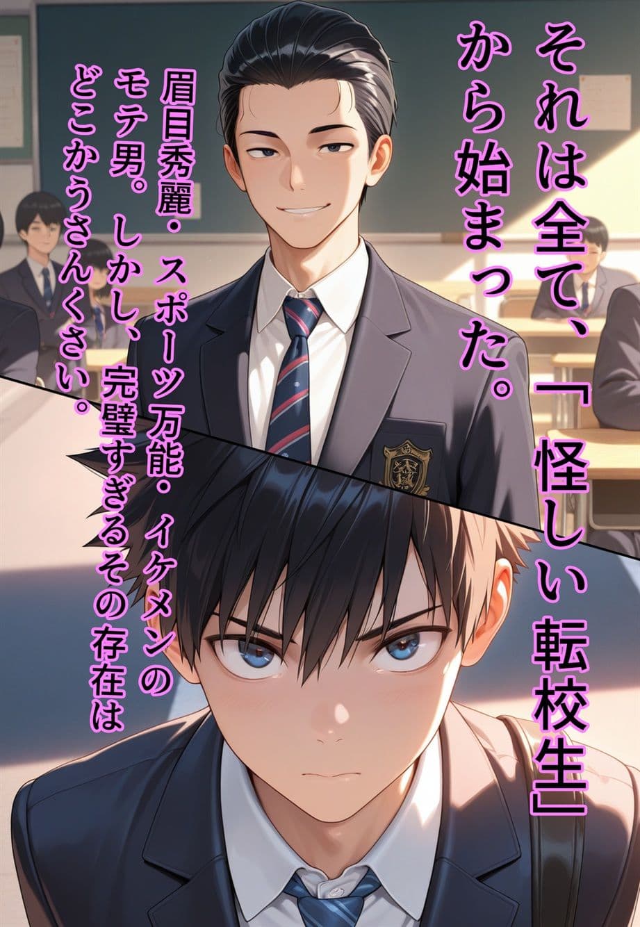 怪しき転校生 オレもお前もみんなバニーガールにされちゃった！ サンプル画像 1