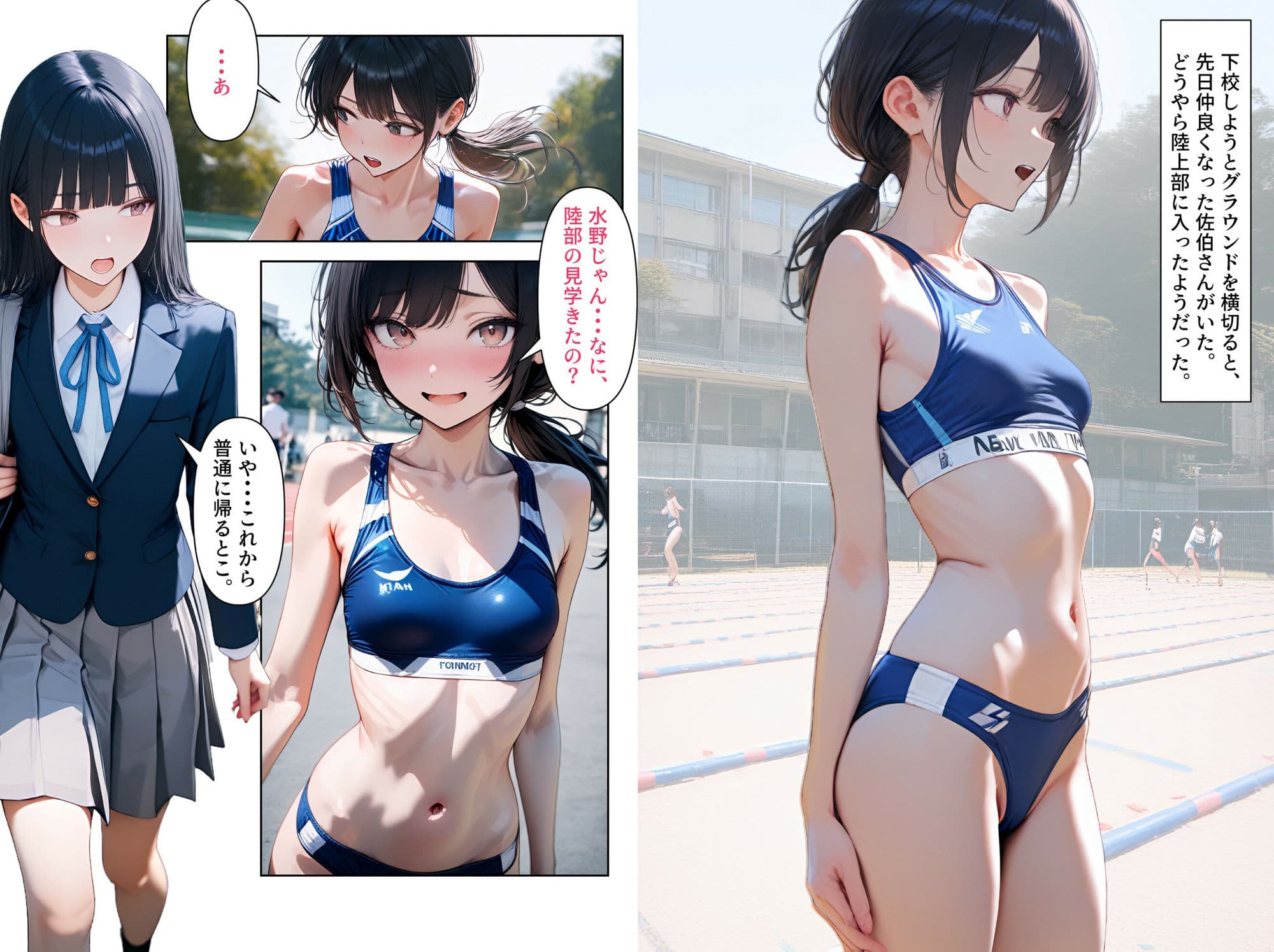 女装男子のJKハーレム生活3 サンプル画像 1