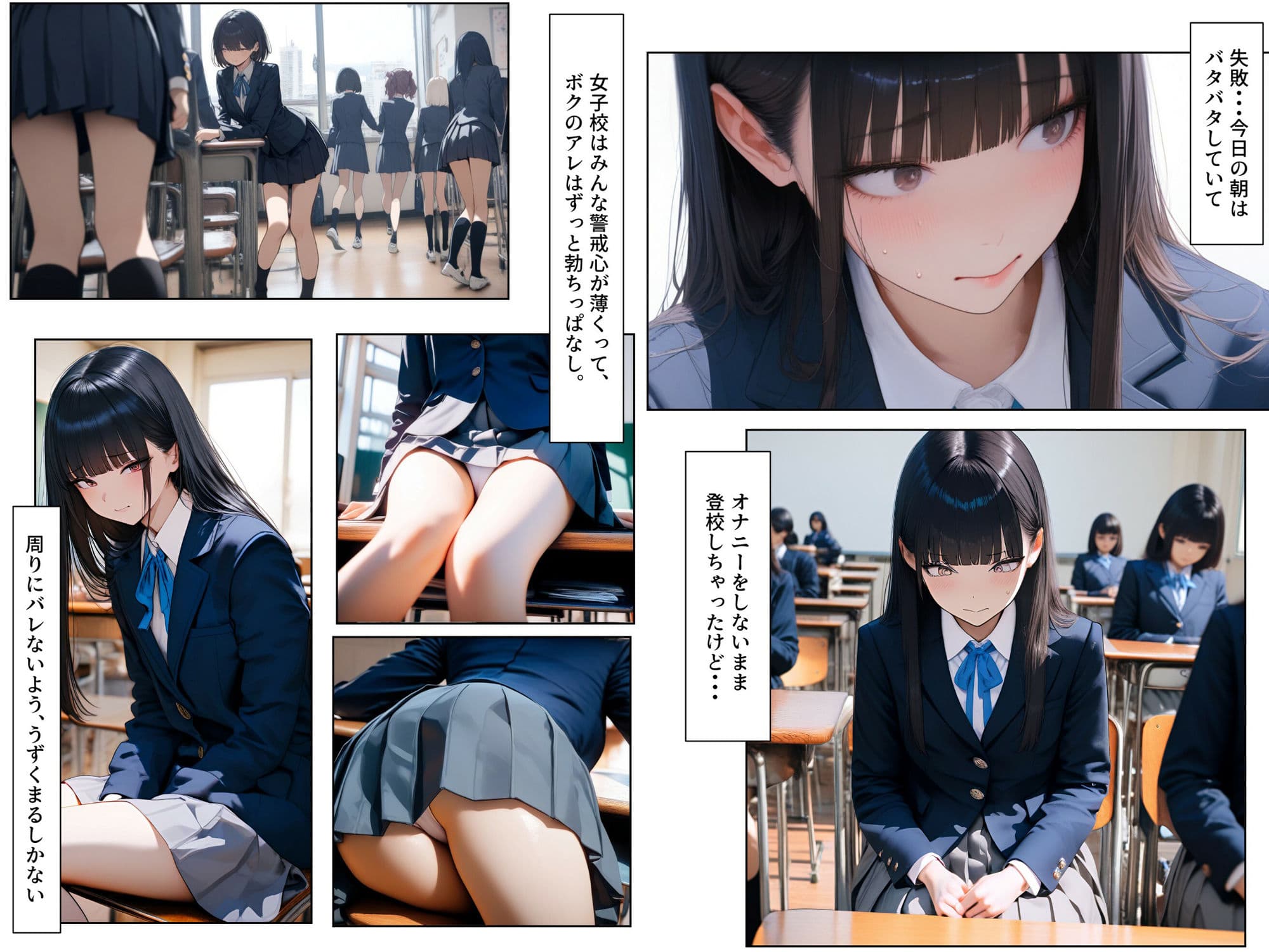 女装男子のJKハーレム生活3 サンプル画像 5