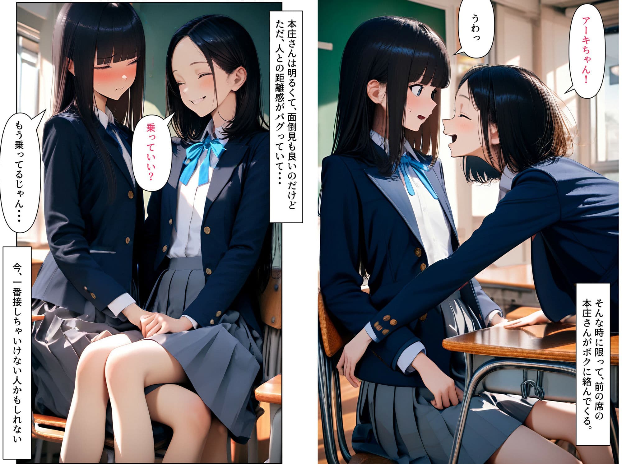 女装男子のJKハーレム生活3 サンプル画像 6