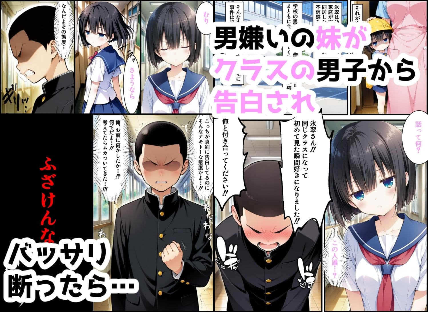 クールな妹が仕掛けてきた催〇にかかったフリをしたら！ サンプル画像 1