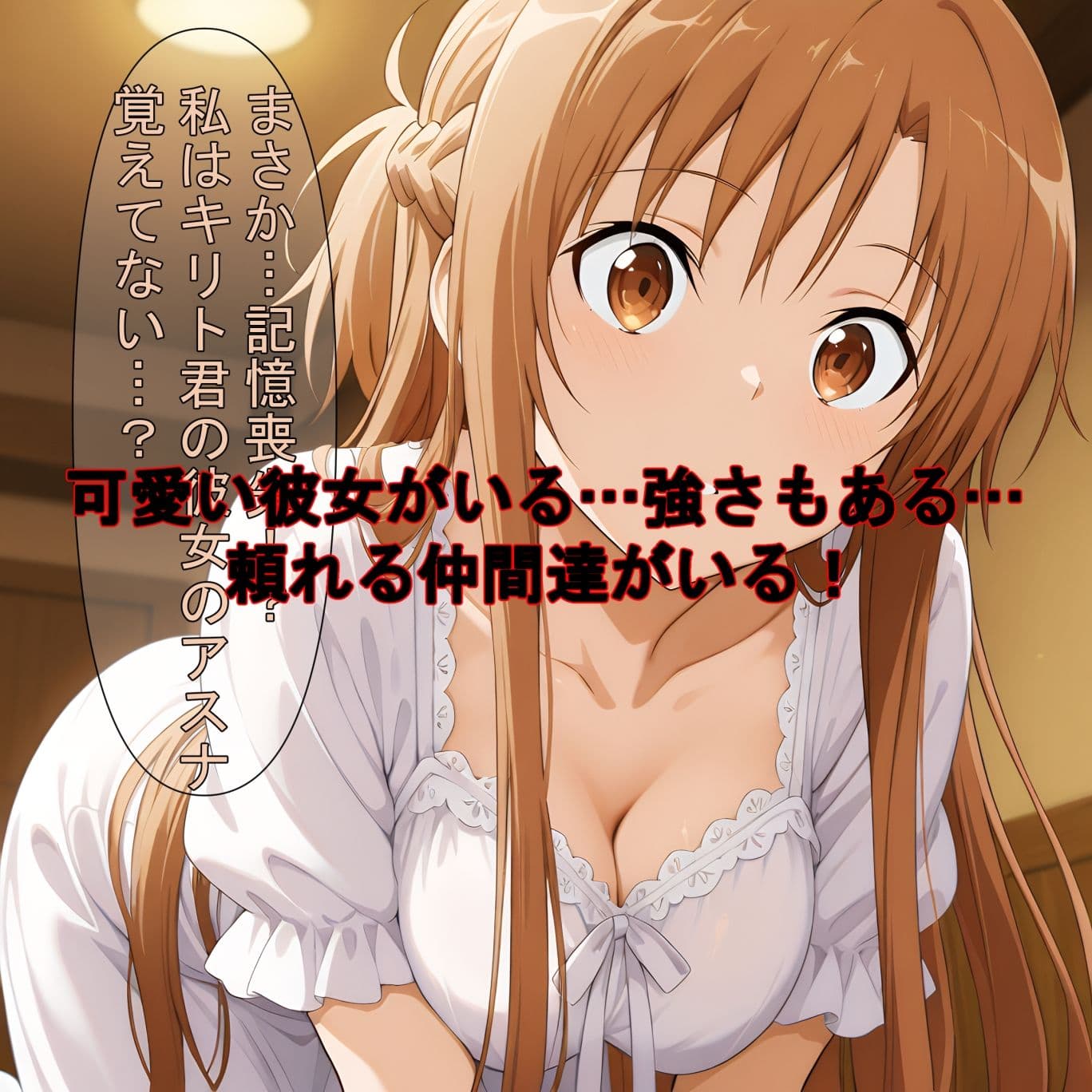 黒の剣士と体が入れ替わったおじさんはデスゲームで何をする？ サンプル画像 5