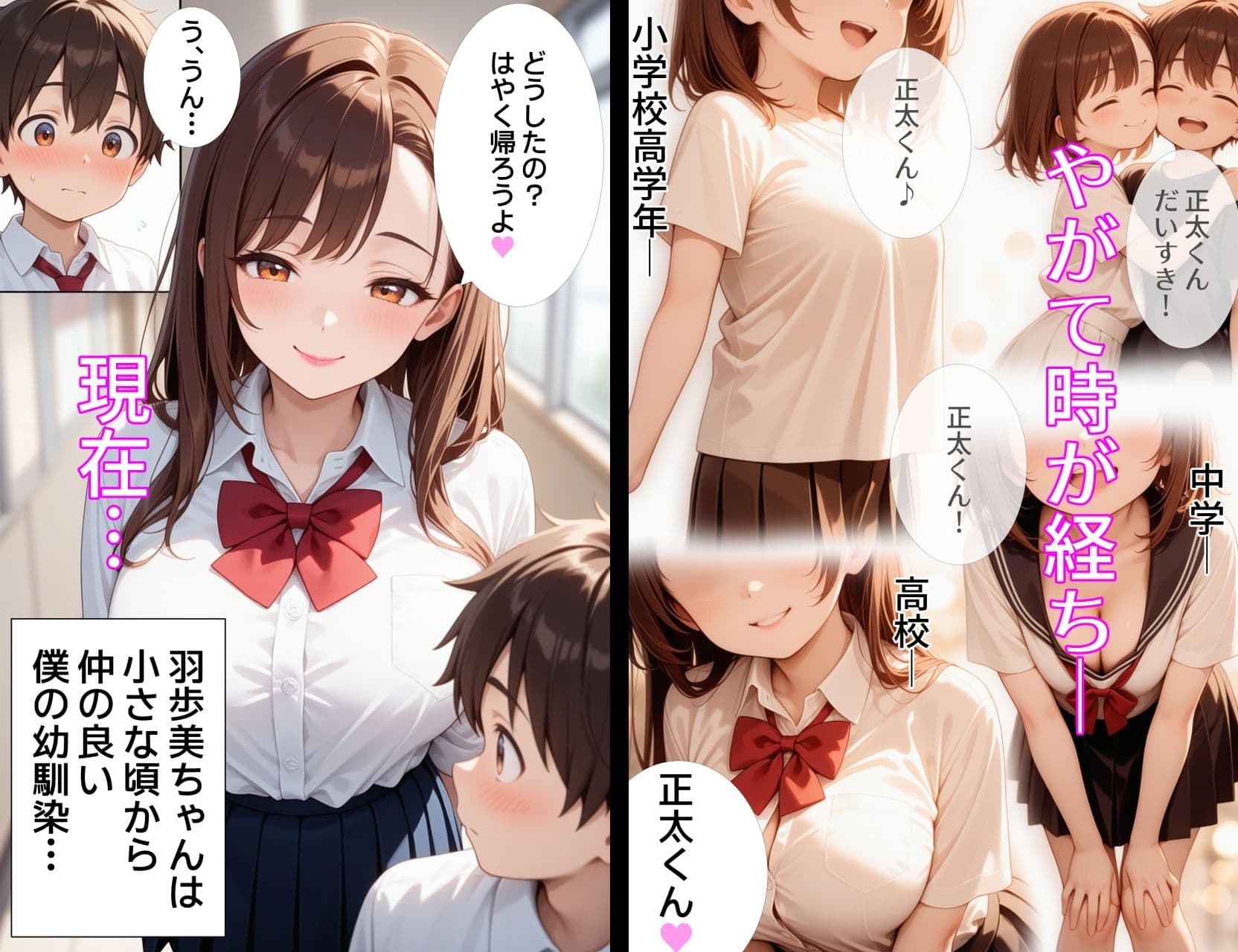 幼馴染の羽歩美ちゃん サンプル画像 3