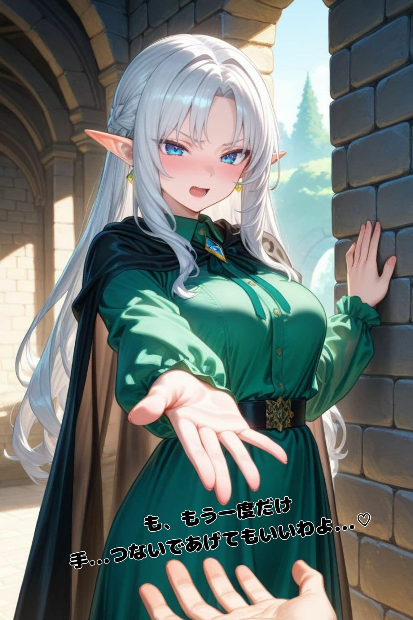 エルフ王国のお姫様がチン棒に服従した件【全Pセリフあり】 サンプル画像 10