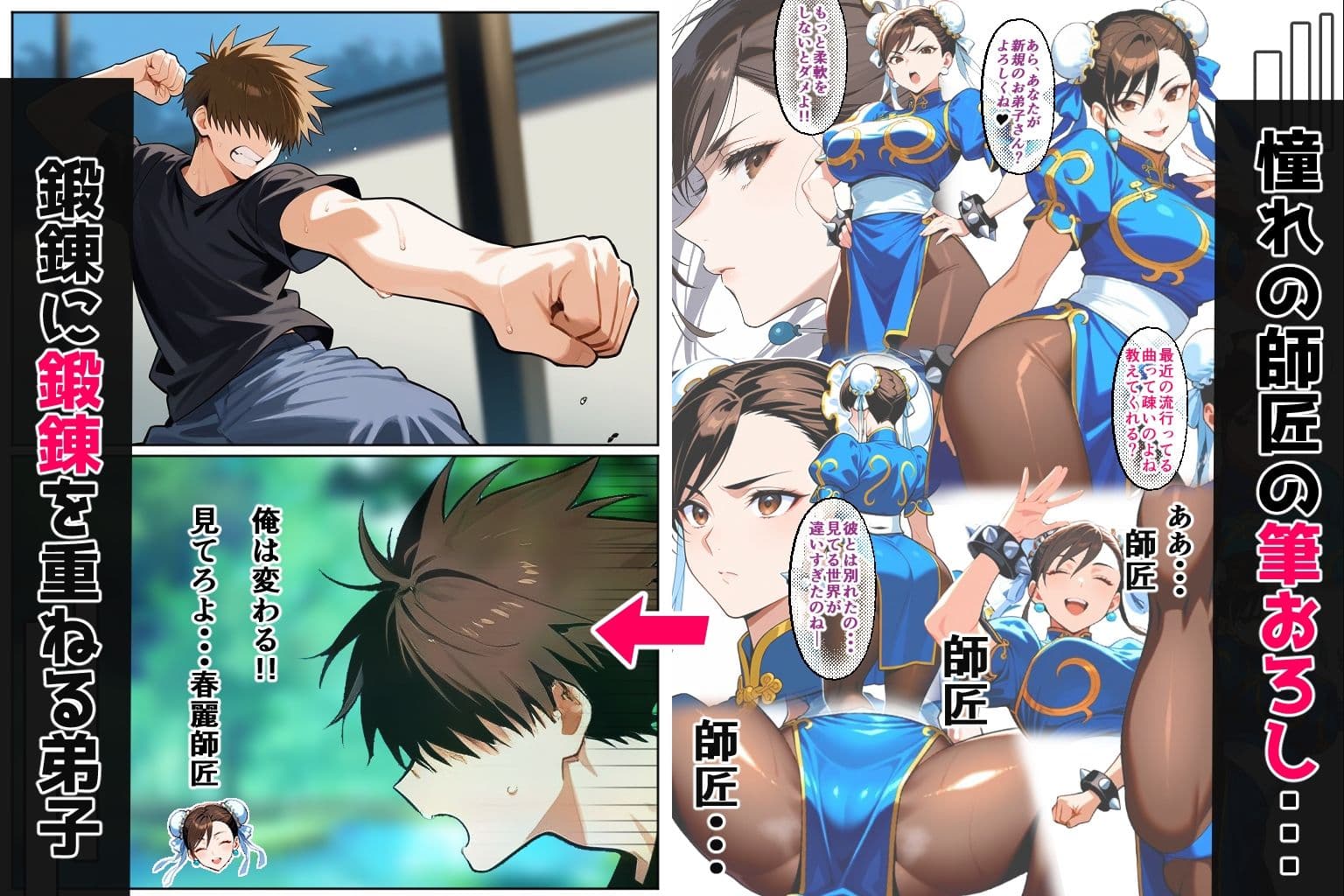 師匠、頂きます！！（コミック100p） サンプル画像 5