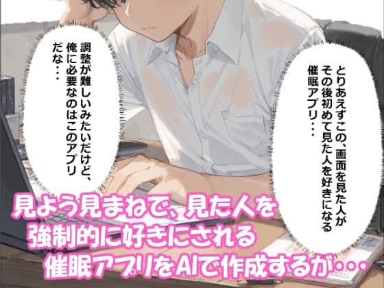 AIで作成した催●アプリで間違えて妹に催●をかけてしまった話 サンプル画像 3