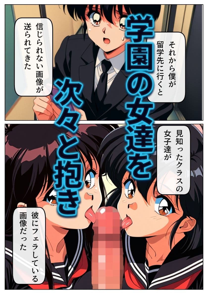 ヤリチン男に侵略される学園-高橋美咲編 サンプル画像 4