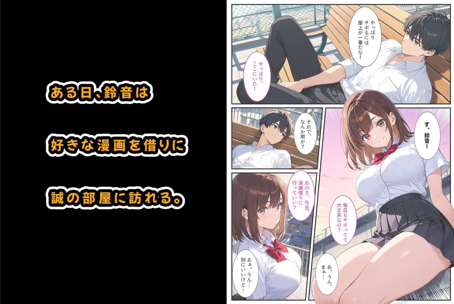 幼馴染が爆乳になったので催●アプリでヤっちゃいました！ サンプル画像 3