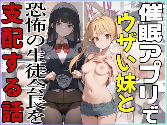 催●アプリでウザい妹と恐怖の生徒会長を支配する話