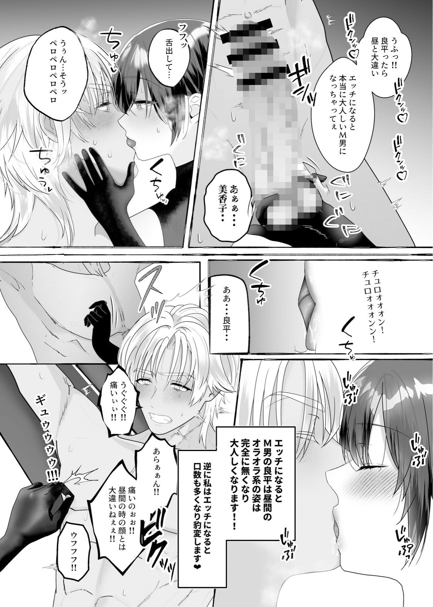 昼は淑女・・・夜はドS女王様 サンプル画像 5