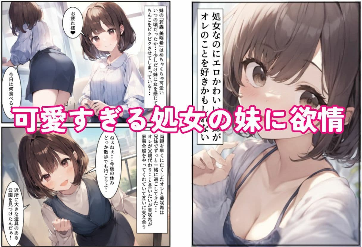 処女なのにエロかわいい妹がオレのことを好きかもしれない〜近●相姦編〜 サンプル画像 1