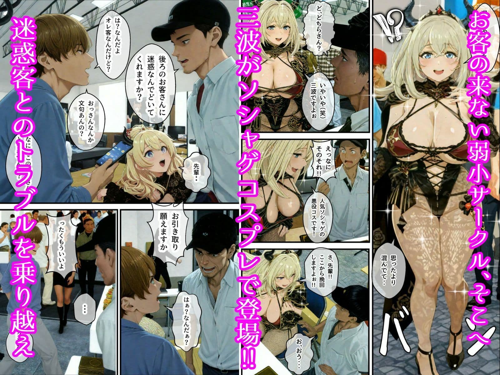 地味でオタクな女子とエロ漫画作ることになったんだが  コスプレ同人即売会編 サンプル画像 2