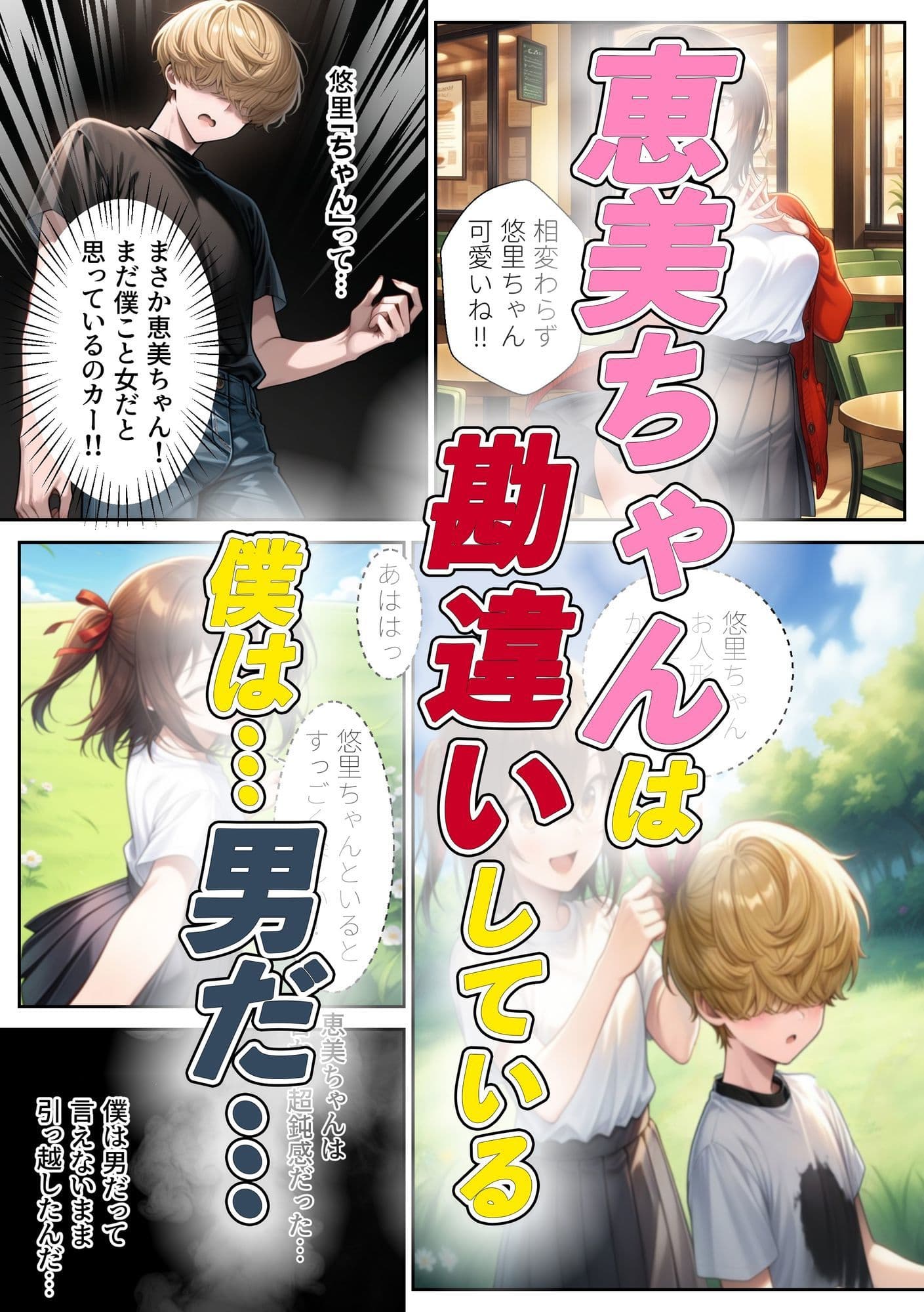 勘違い恵美ちゃんとの夜 サンプル画像 1