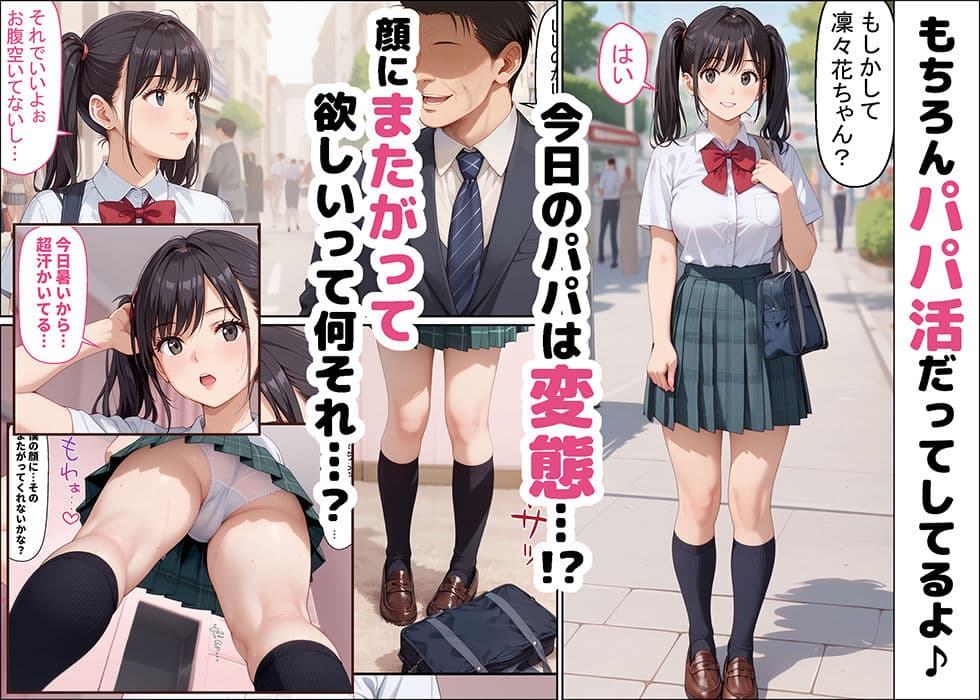 JKって最強だよ。だって身体使えば何でも手に入るもん♪ サンプル画像 8