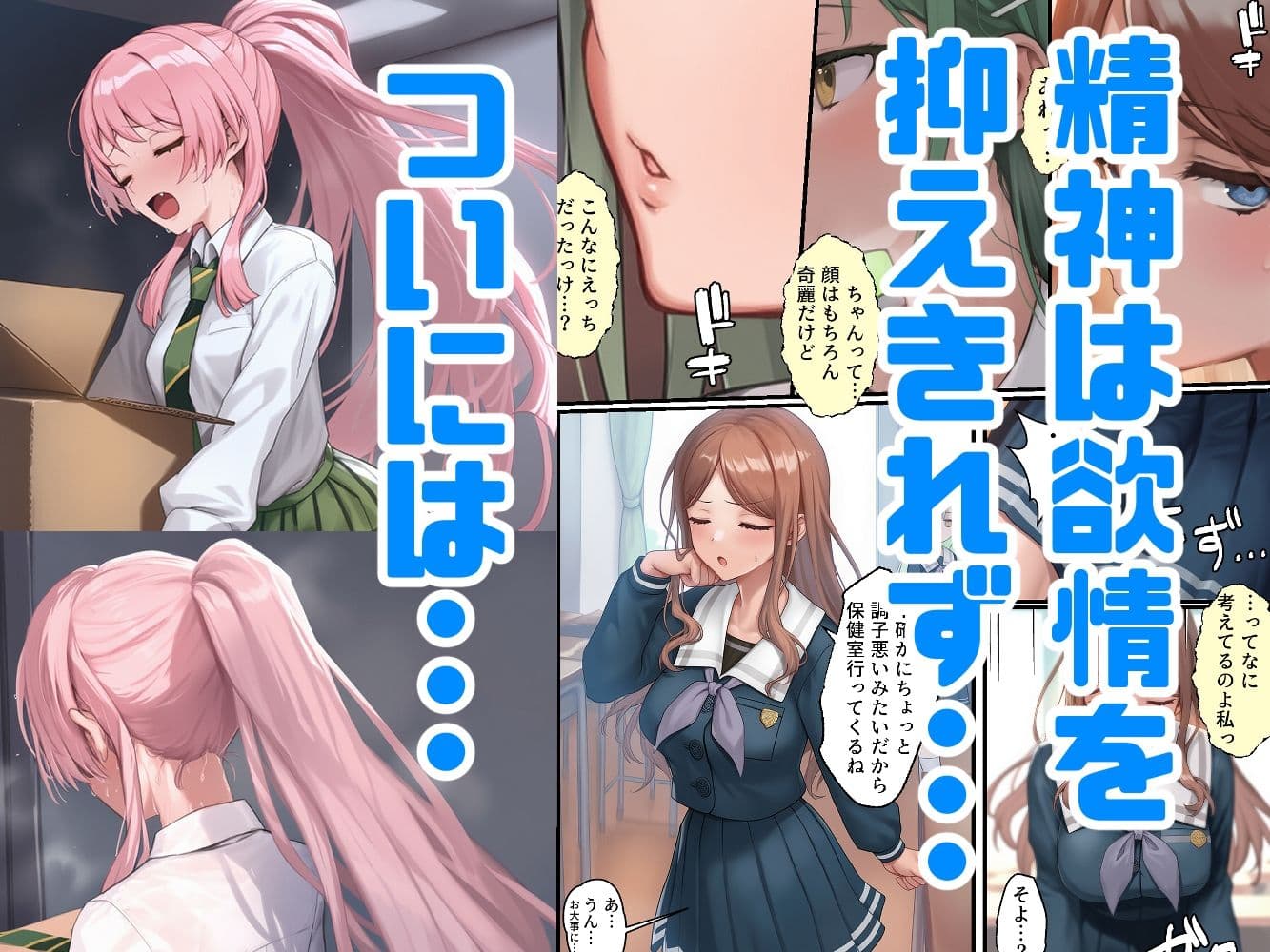 輪沈顎 生えちゃったのでバンドメンバーに処理してもらうお話 サンプル画像 2