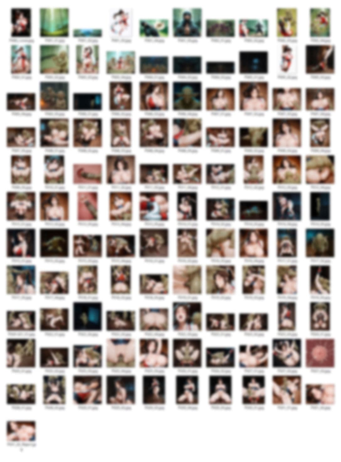 日本一くノ一 vs ゴブリン サンプル画像 10