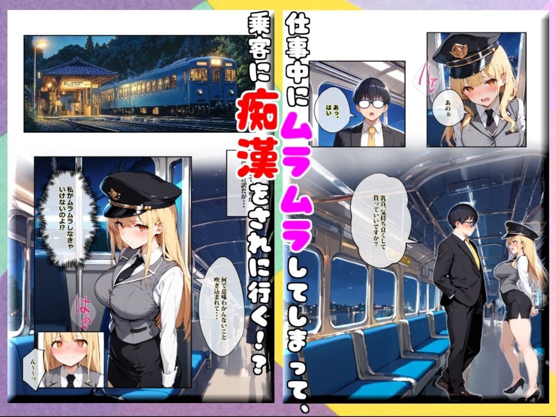 痴●されたいだけの学年1位をNTRの中で肉便器にした話〜中出し列車で働くビッチ〜 サンプル画像 2