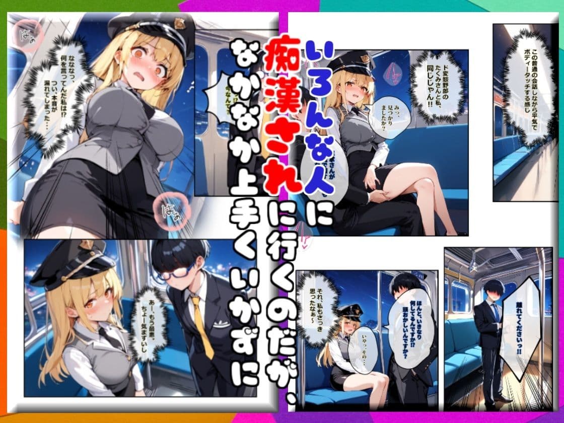 痴●されたいだけの学年1位をNTRの中で肉便器にした話〜中出し列車で働くビッチ〜 サンプル画像 3