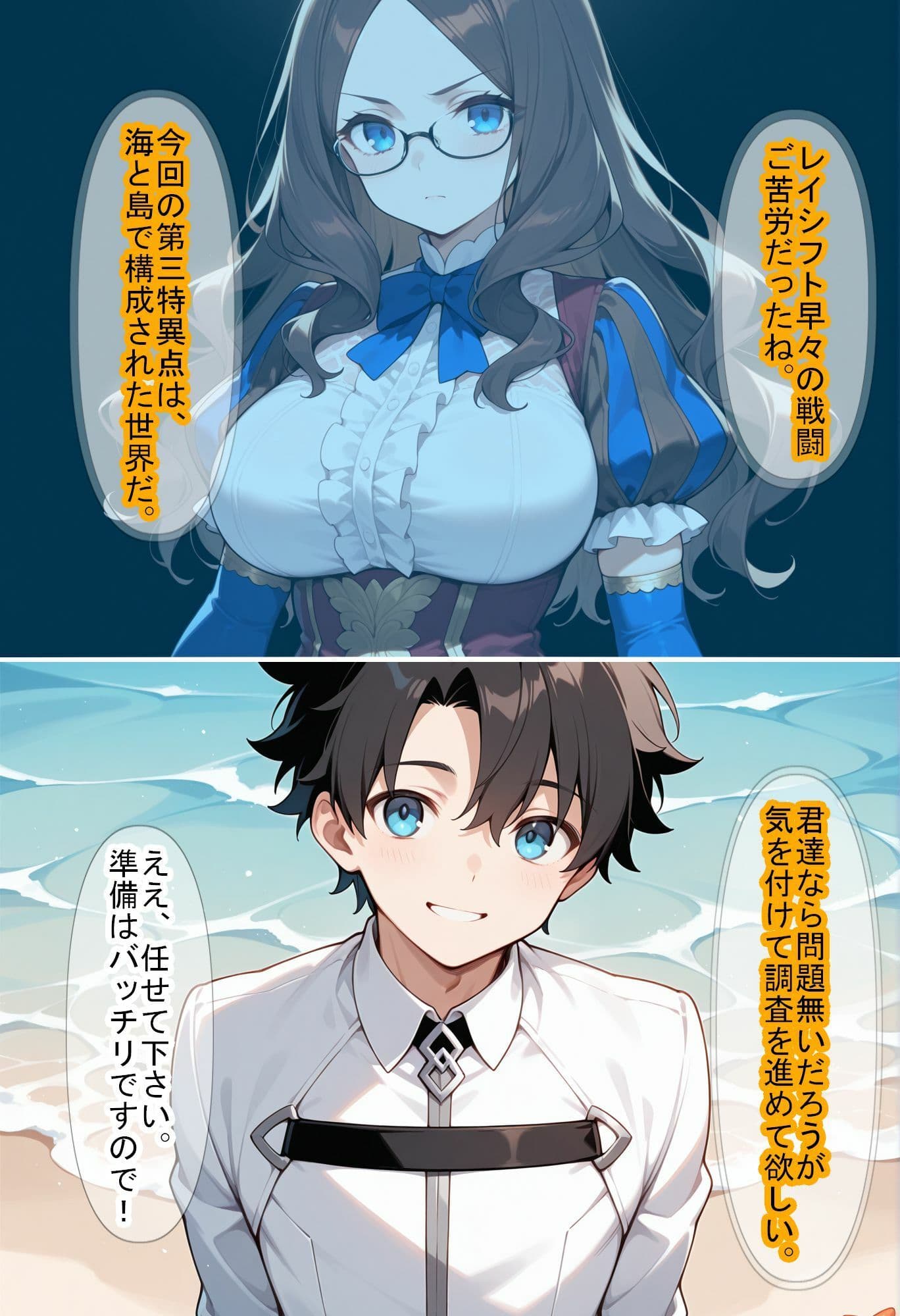 【F〇Oの世界に入ってしまったら？】〜女サーヴァントにエロい事し放題だった件〜4 サンプル画像 1