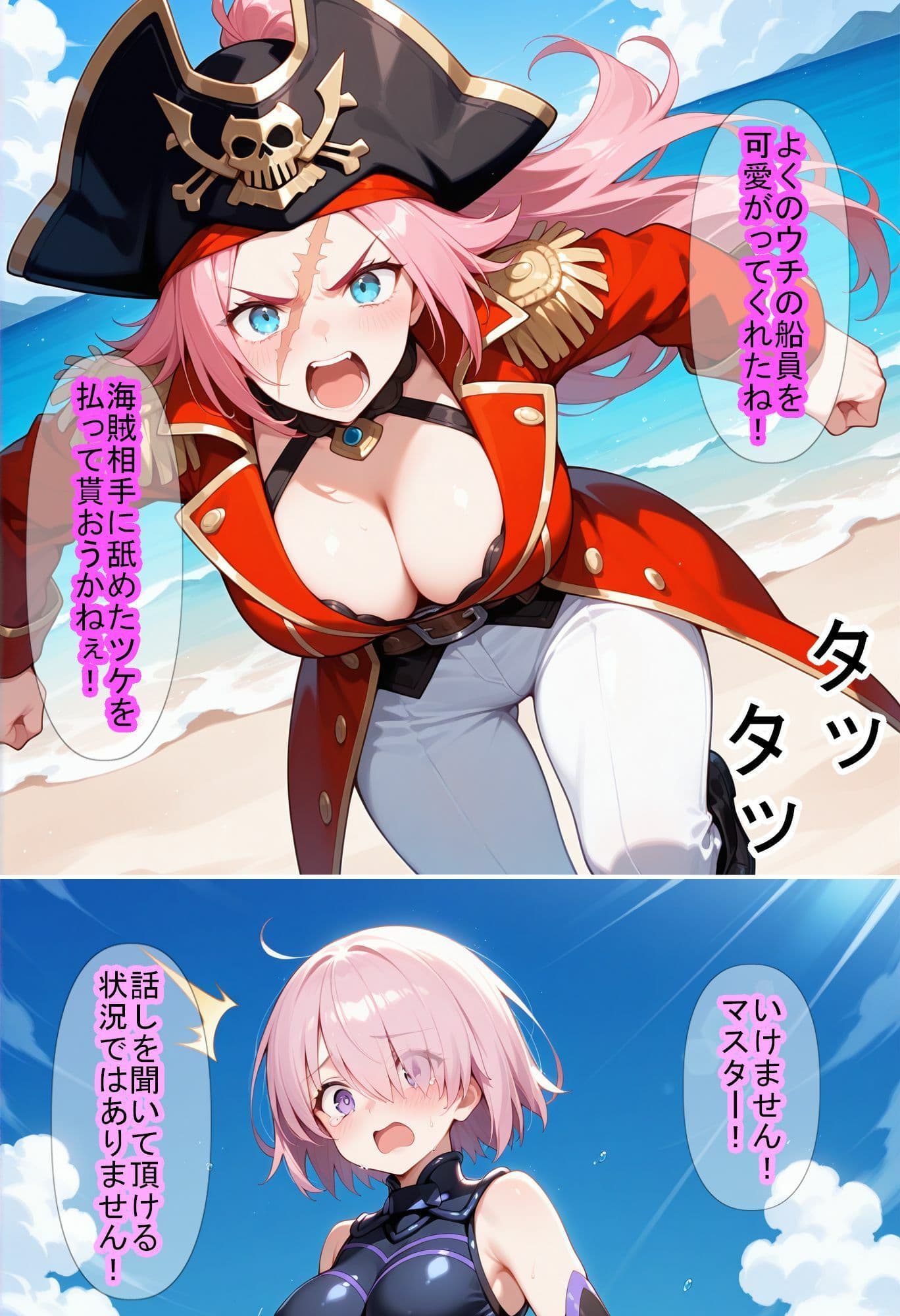 【F〇Oの世界に入ってしまったら？】〜女サーヴァントにエロい事し放題だった件〜4 サンプル画像 4