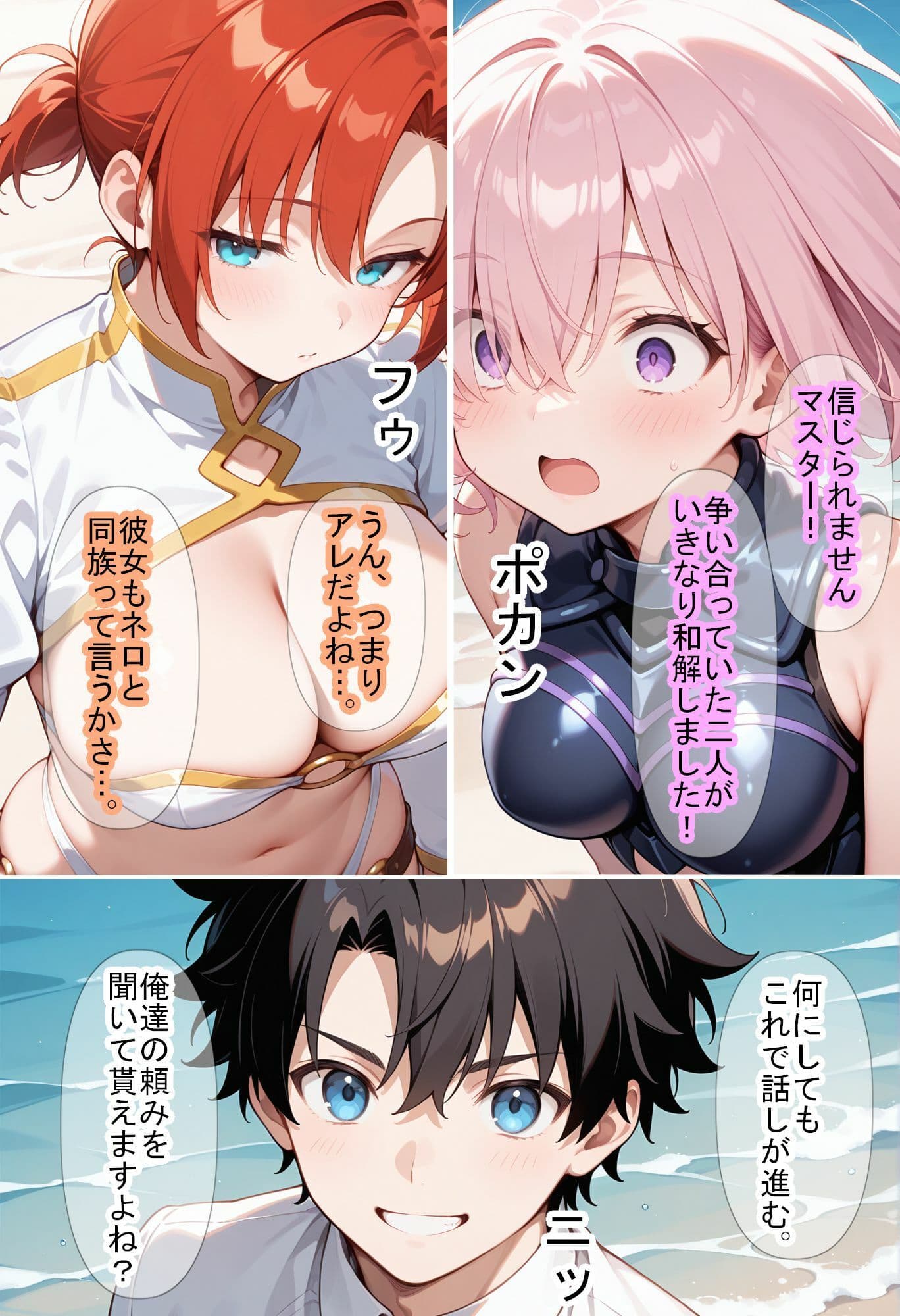 【F〇Oの世界に入ってしまったら？】〜女サーヴァントにエロい事し放題だった件〜4 サンプル画像 8