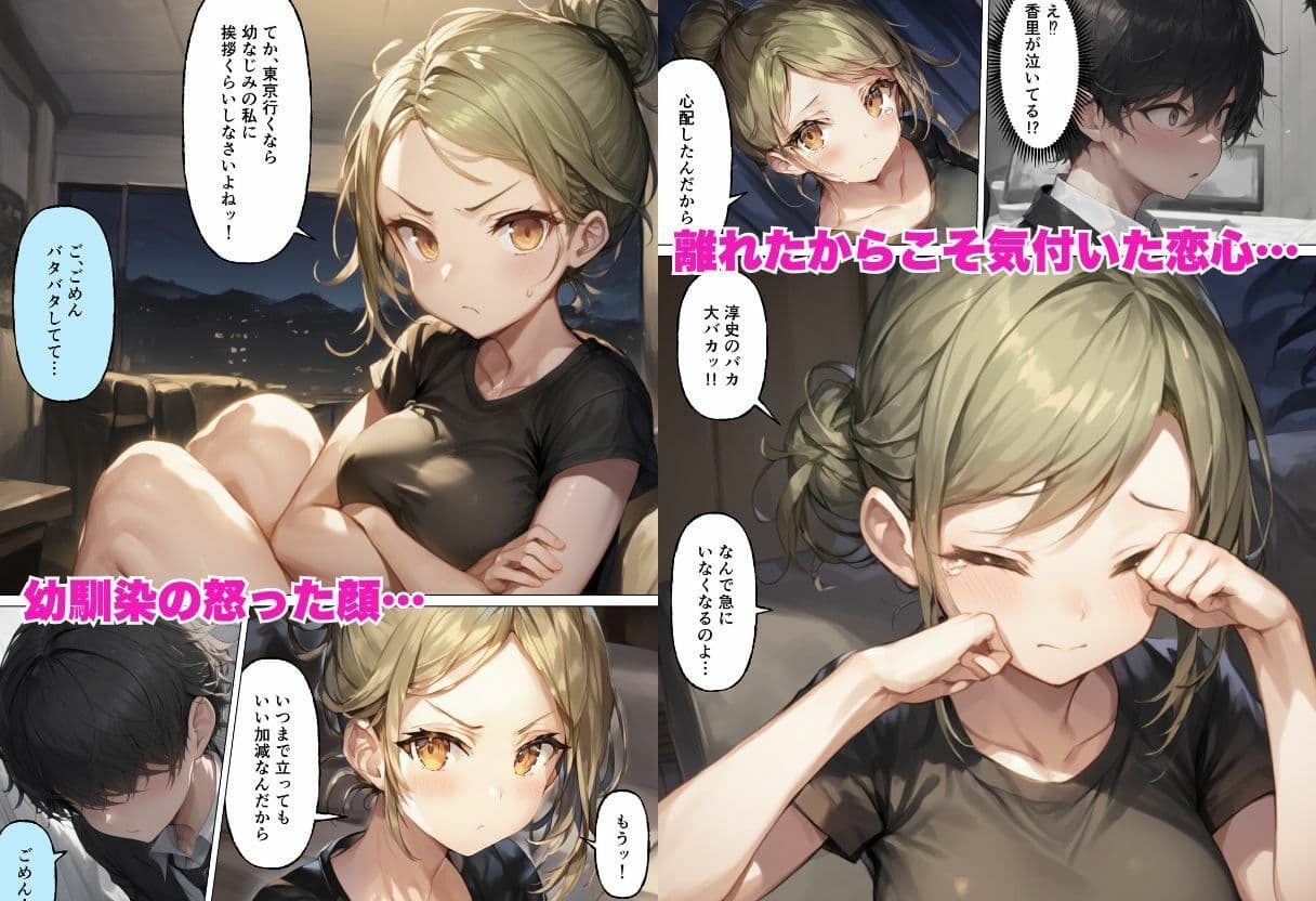 僕が幼馴染とイチャラブ中出しSEXした話 サンプル画像 2