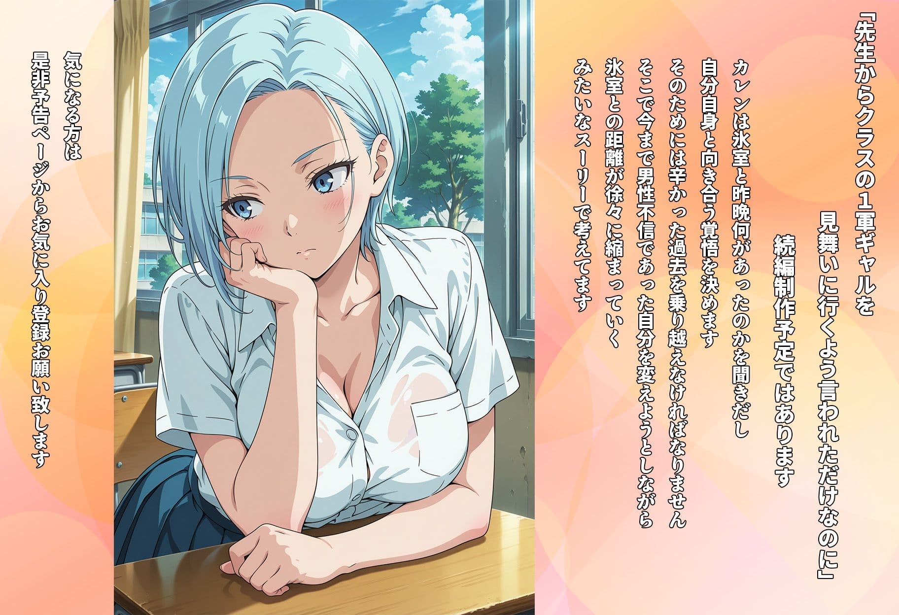 先生からクラスの1軍ギャルを見舞いに行くよう言われただけなのに サンプル画像 10