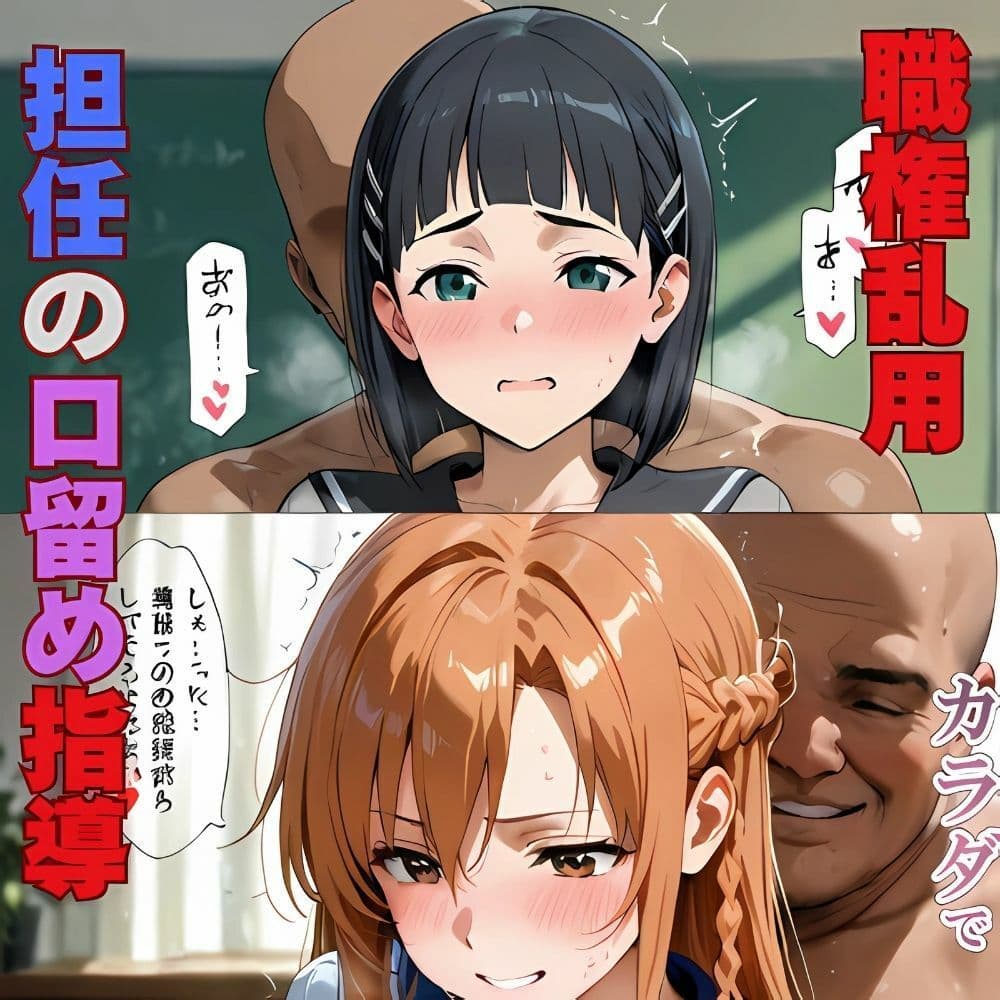 進路相談と言う名の支配‥直葉の秘密授業 サンプル画像 1