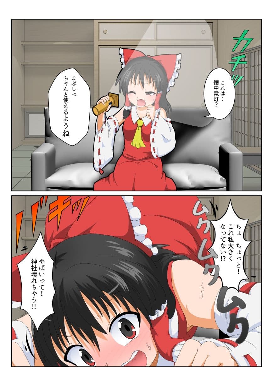 博麗霊夢で不思議なおもちゃで特殊性癖カタログ サンプル画像 4