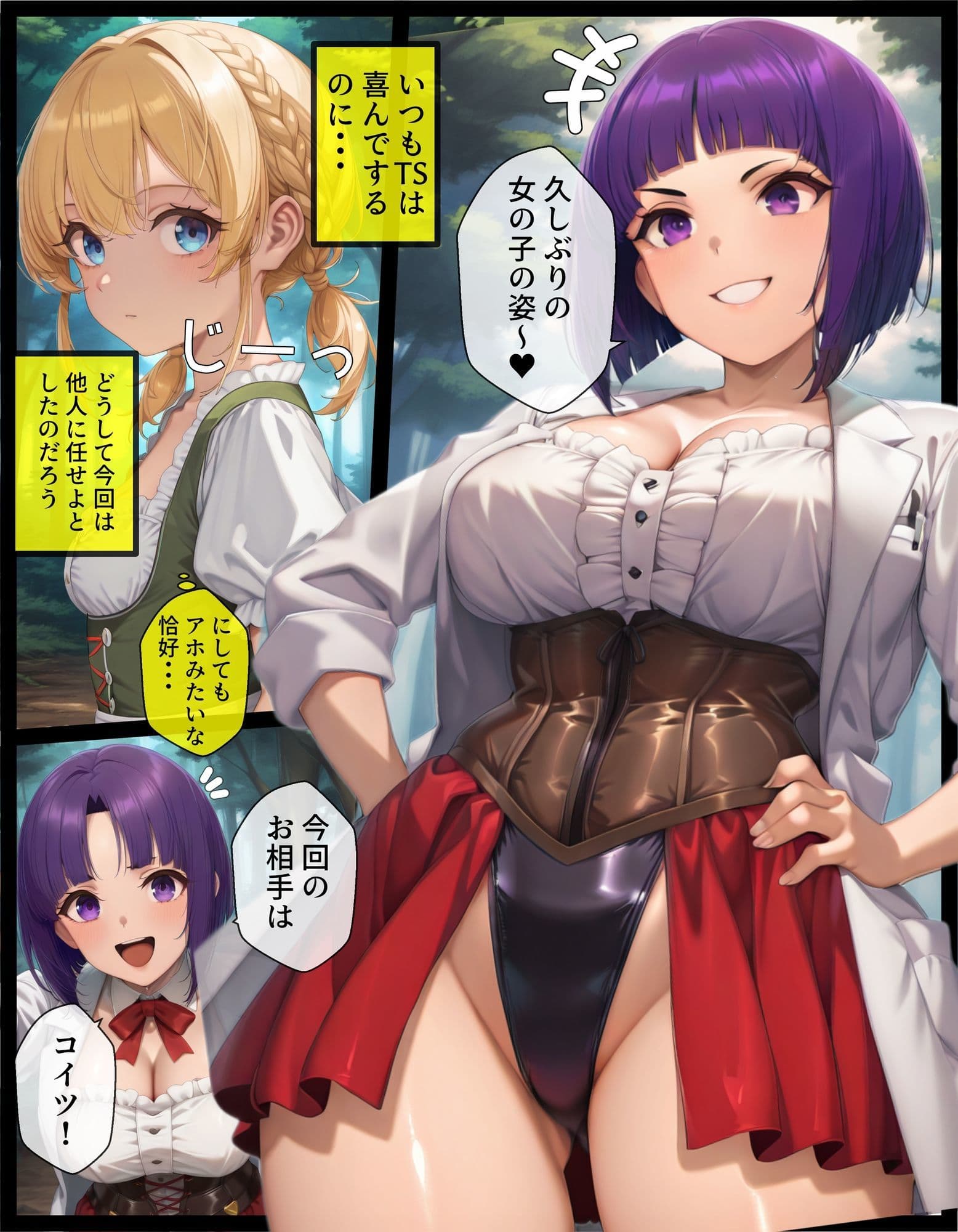 TSして異種姦されたい〜ローパー触手編〜 サンプル画像 2