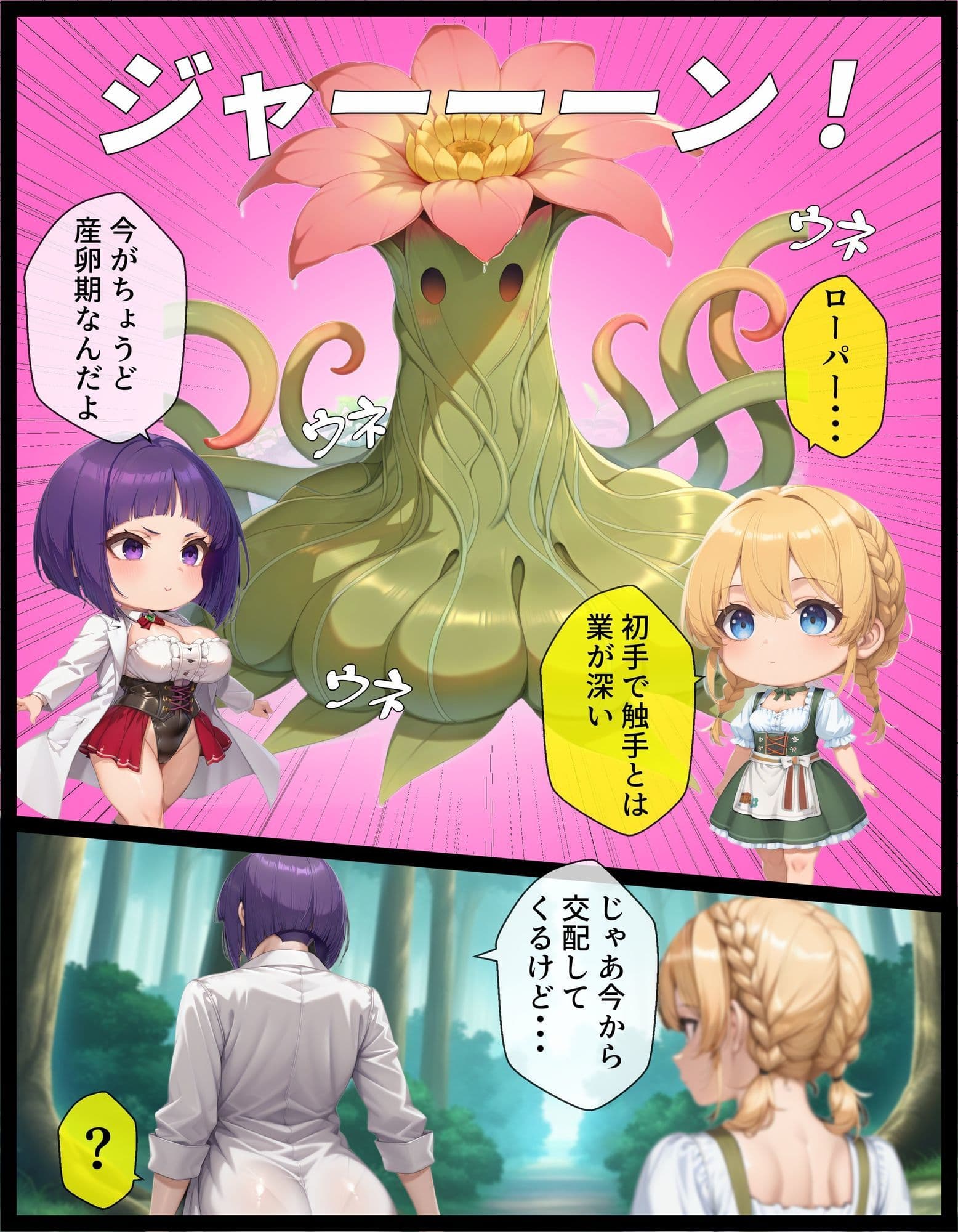 TSして異種姦されたい〜ローパー触手編〜 サンプル画像 3