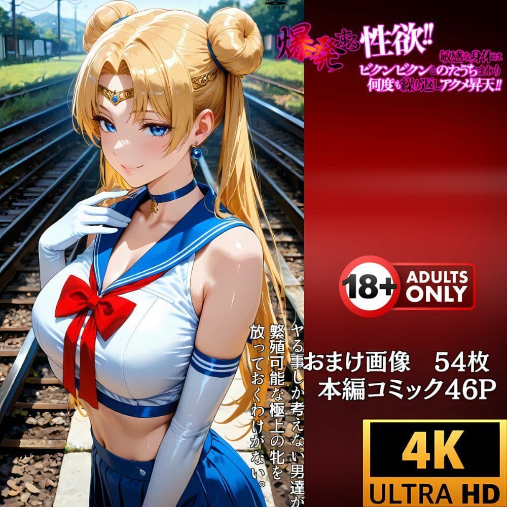 セーラー戦士‥最強の女戦士がオジサンの前でイキ堕ちる‥月野うさぎ サンプル画像 8