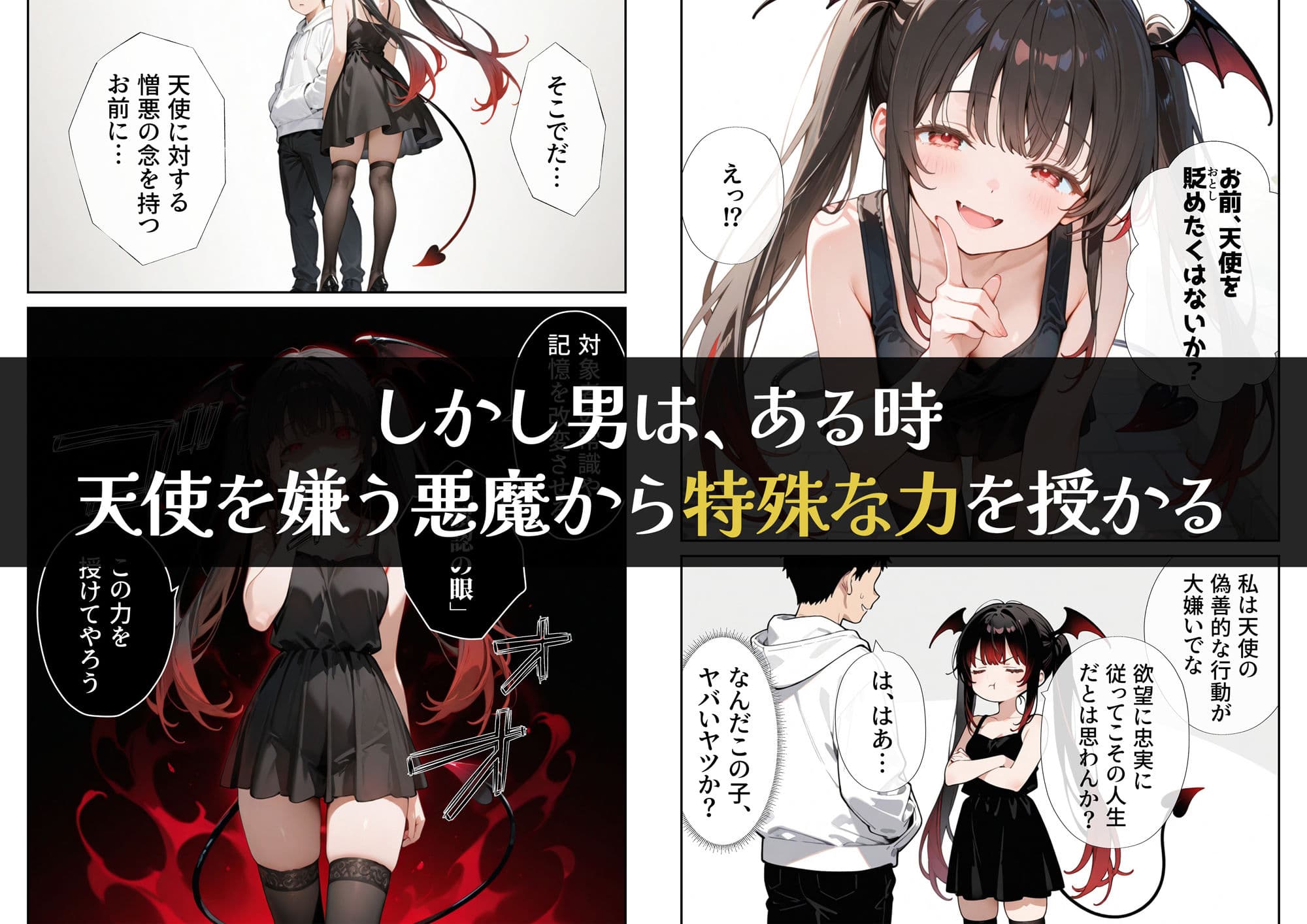 お隣の天使様を記憶操作でイケメンから寝取って堕天使にした件 サンプル画像 3