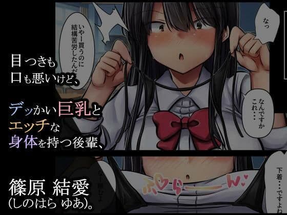 目つきも口も悪い後輩ちゃんは俺のことが好きなのでスケベな水着お願いしてめちゃくちゃHしました。 サンプル画像 1