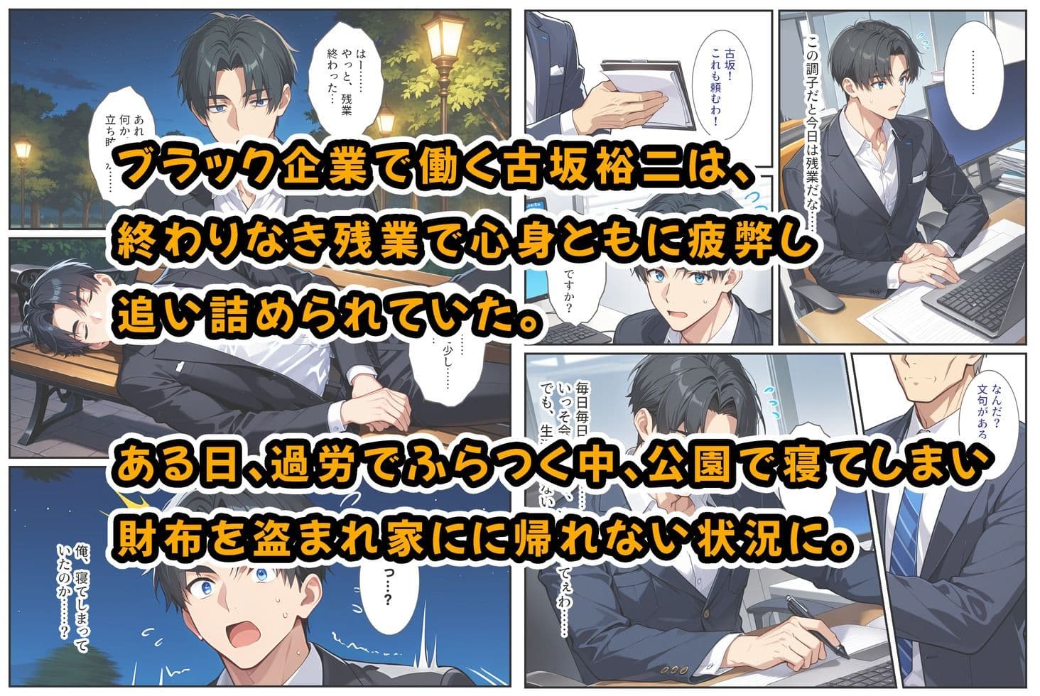 社畜のオレがエロすぎる爆乳母娘に拾われて人生変わりました！ サンプル画像 1