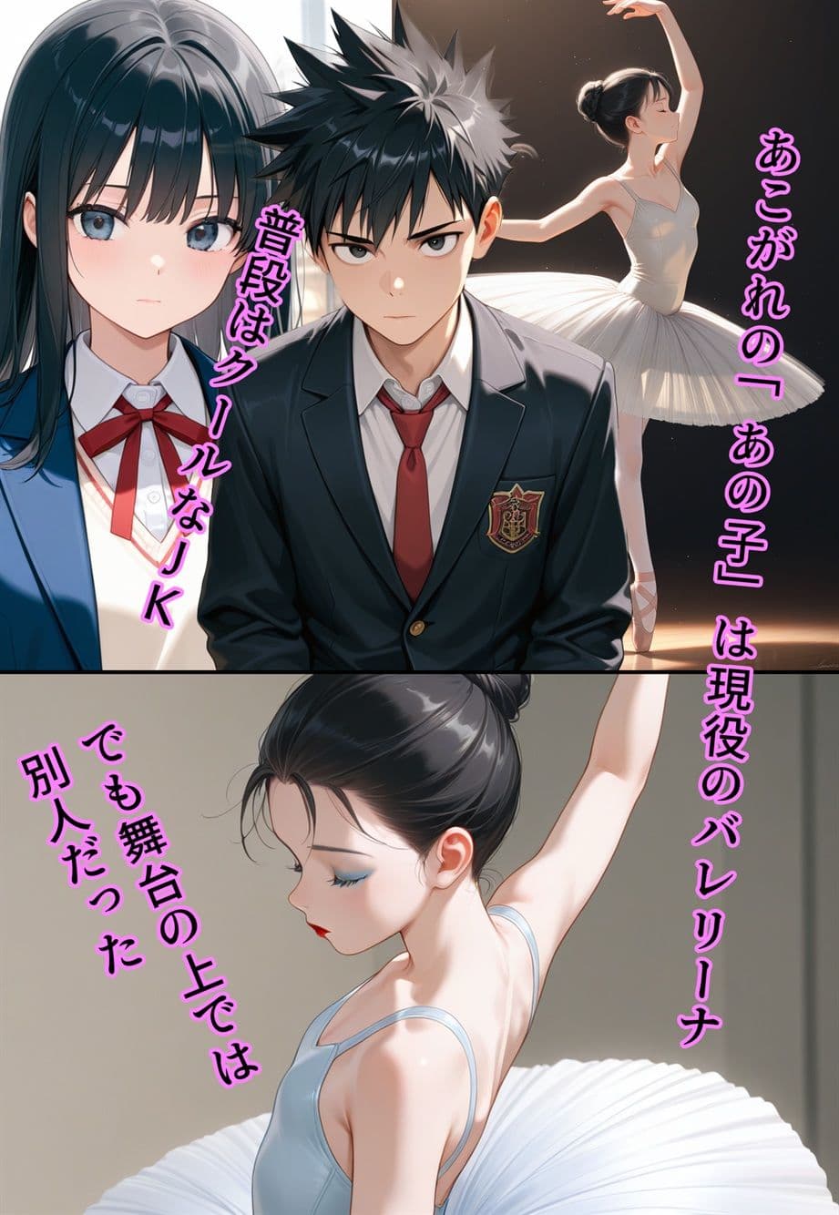 困惑の白鳥 トゥシューズを履かされた男たち サンプル画像 1