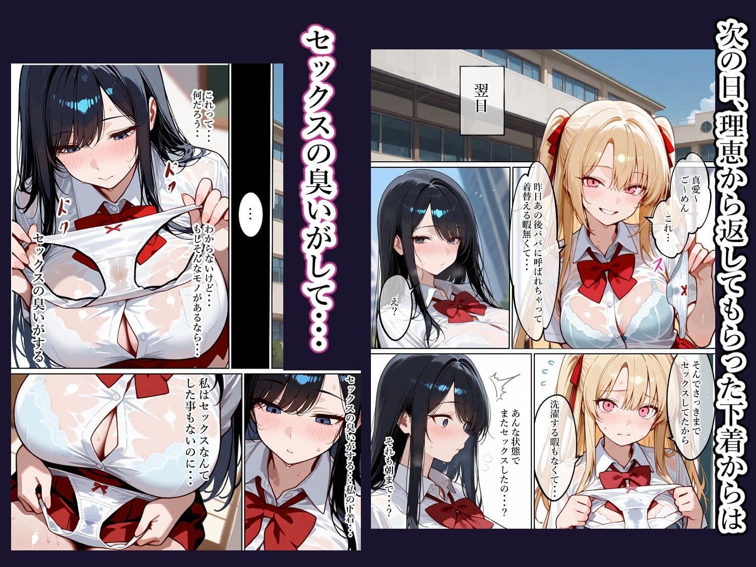 一般的パパ活事情〜大人の世界なんて知らなかった私が友達のパパを寝とっちゃう話〜 サンプル画像 6