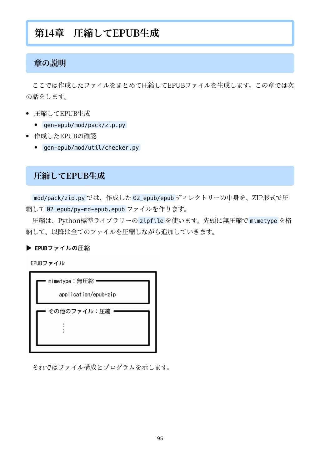 技術書のための:PythonでMarkdownからEPUBをつくる本 サンプル画像 7