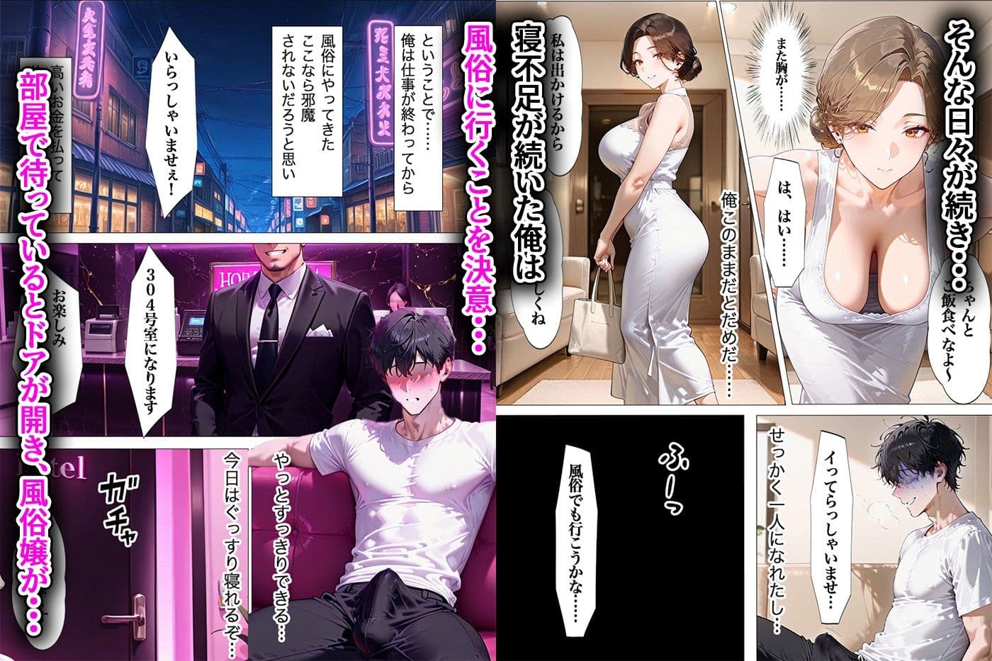 エロすぎる義母が風俗嬢だった サンプル画像 4