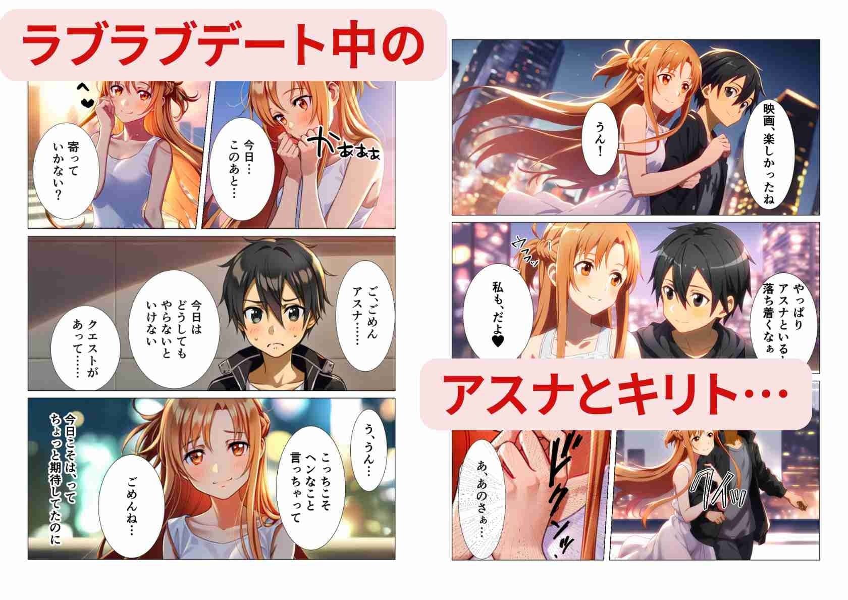 アスナ、堕ち──快楽NTR生中継【視聴者100万人】配信開始 サンプル画像 1