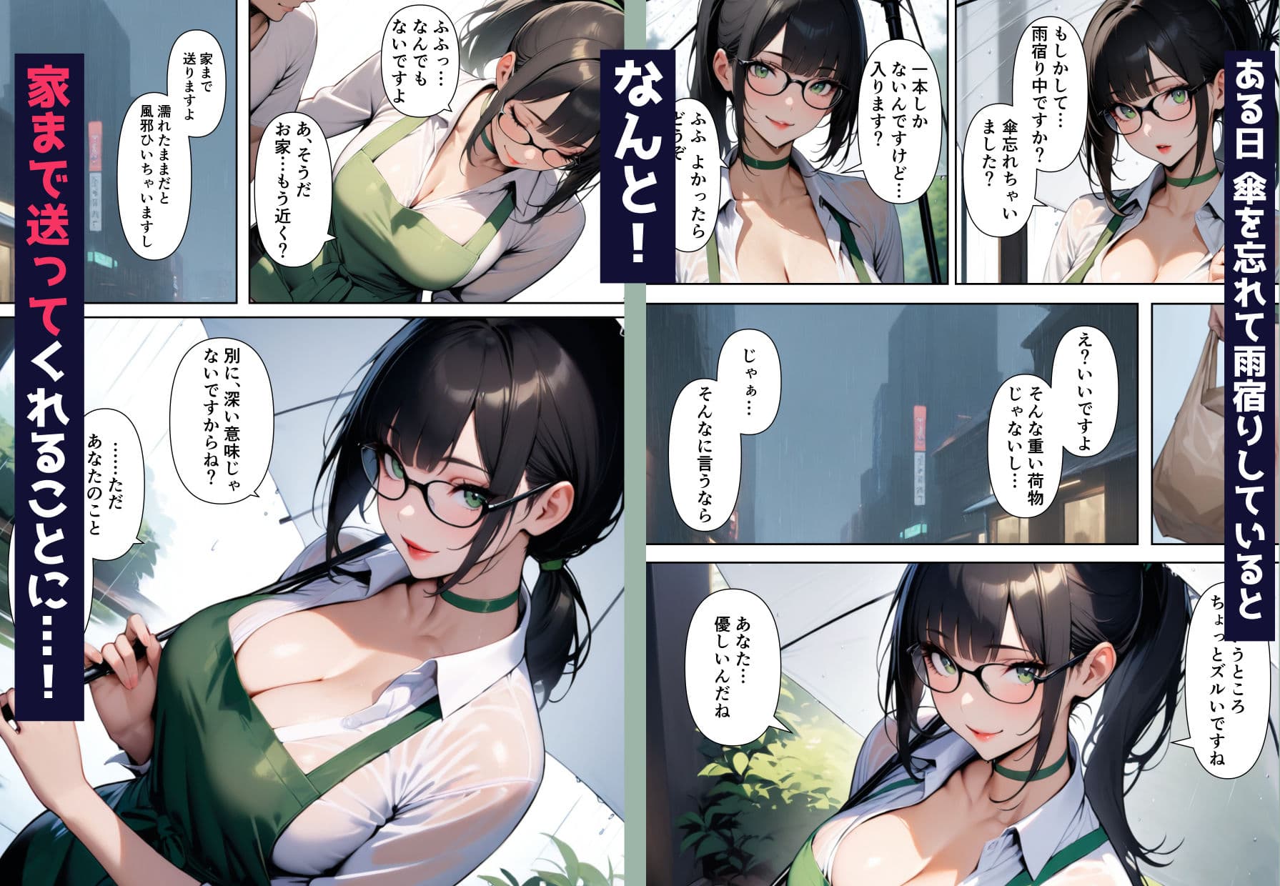 カフェのお姉さんが家までついて来てフェラしてくれた上に何度もナカ出しセックスさせてくれた話 サンプル画像 2