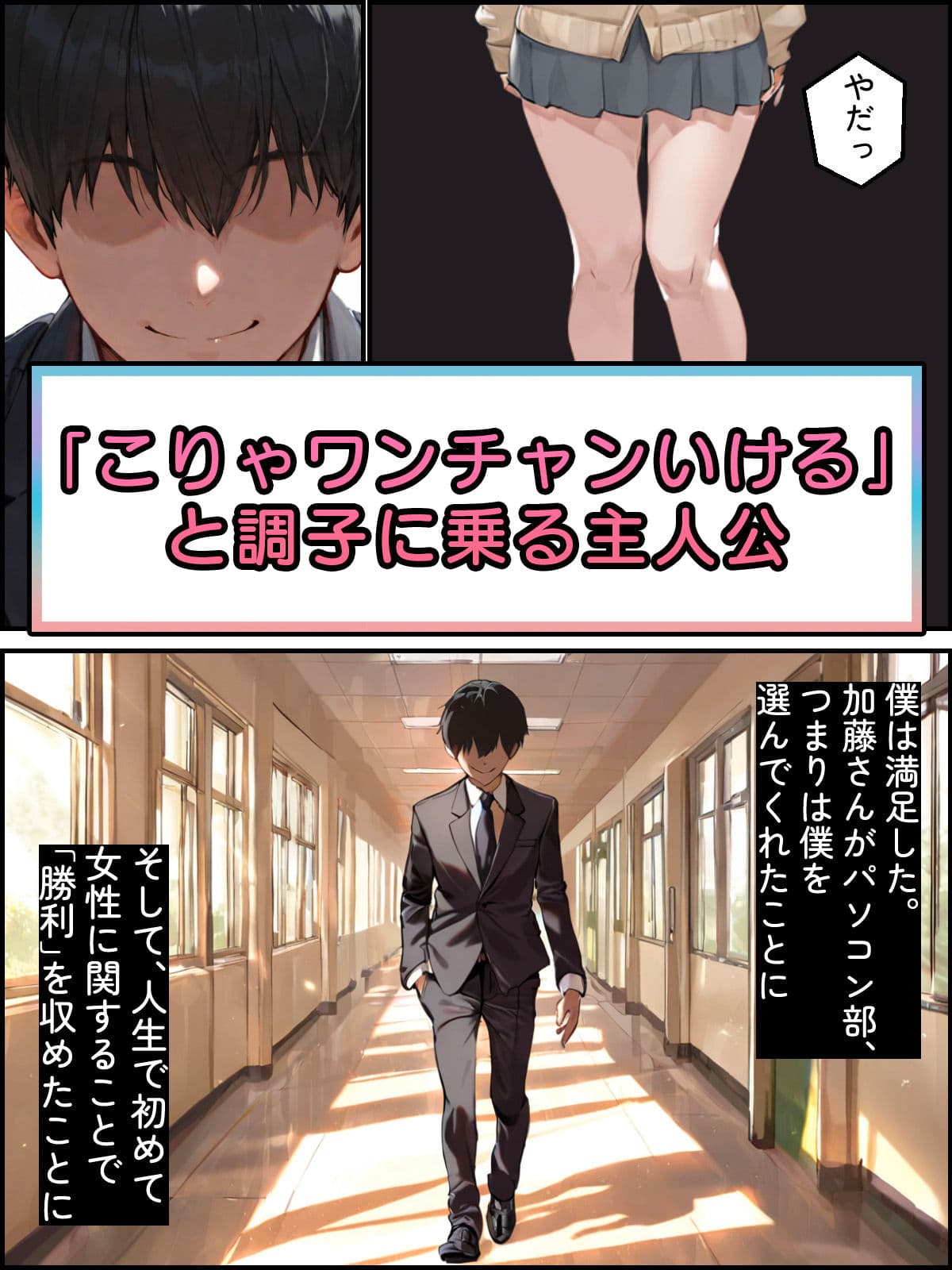 パソコン部の癖に身体100点な生徒をヤリチンに寝取られた サンプル画像 5