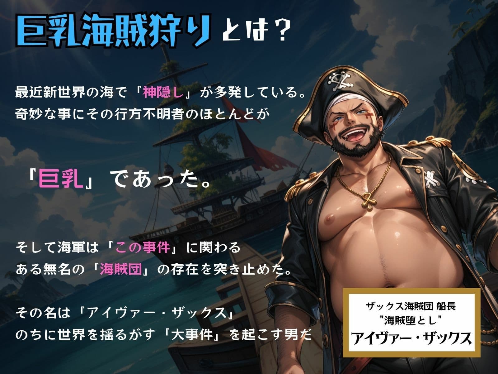 巨乳海賊狩り 3 〜服従の証 完全妊娠 Wフェラ〜 サンプル画像 1