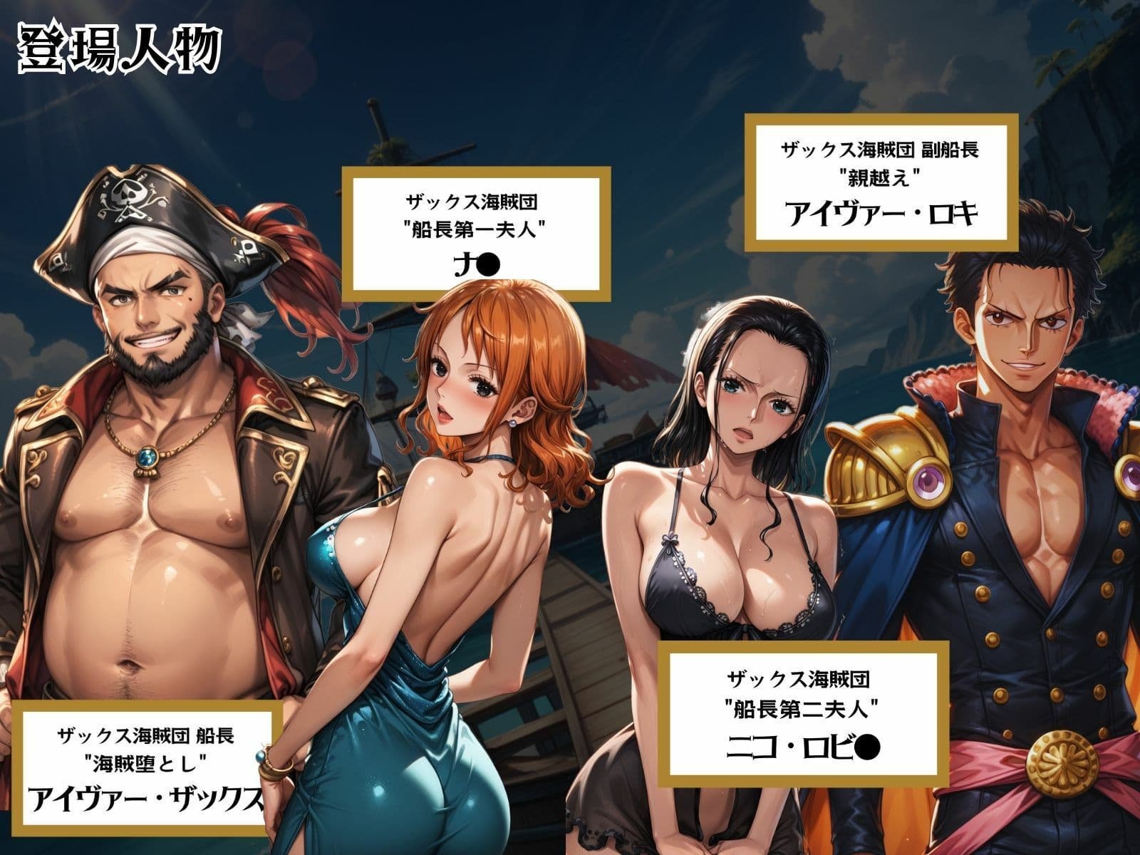 巨乳海賊狩り 3 〜服従の証 完全妊娠 Wフェラ〜 サンプル画像 3